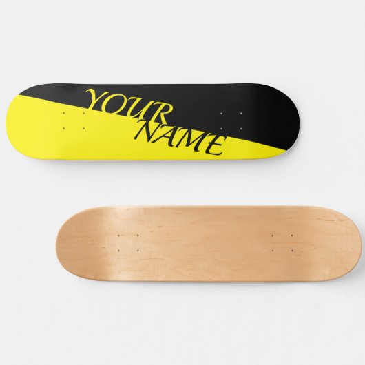 Gepersonaliseerd skateboard - Jouw naam toevoegen (Horizontaal)