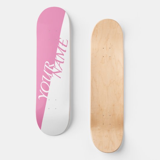 Gepersonaliseerd skateboard - Jouw naam toevoegen (Voorkant)