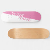 Gepersonaliseerd skateboard - Jouw naam toevoegen (Horizontaal)
