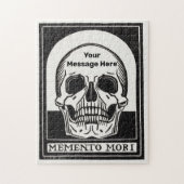 Gepersonaliseerd Skelet van de Partij van de Hallo Legpuzzel (Verticaal)