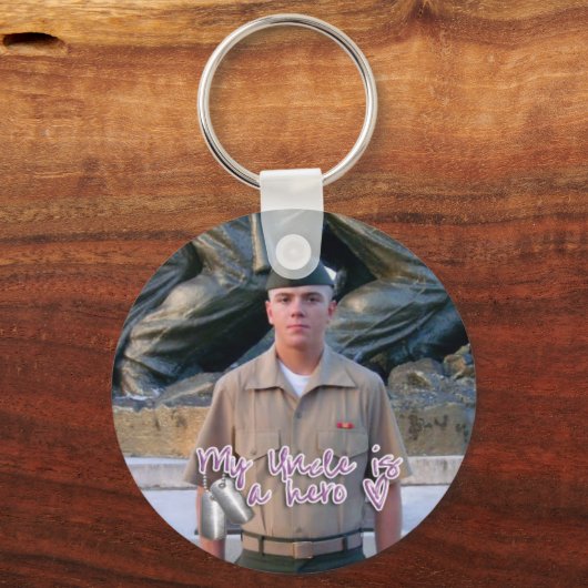 Gepersonaliseerd Sleutelhanger (Voorkant)