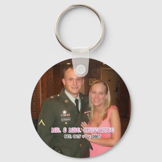 Gepersonaliseerd Sleutelhanger (Voorkant)