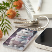 "Gepersonaliseerd Sleutelhanger afdrukken" (Voorkant Rechts)