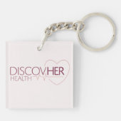Gepersonaliseerd Sleutelhanger - DiscovHER Health (Achterkant)