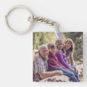 Gepersonaliseerd Sleutelhanger van de Foto van de (voorkant)