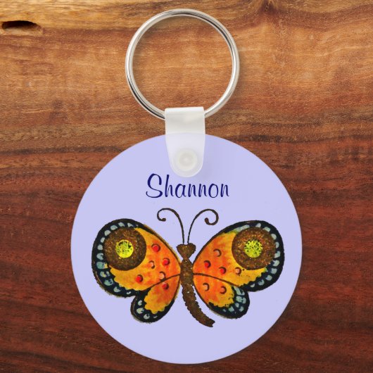 Gepersonaliseerd Sleutelhanger voor gebilufferde v (Voorkant)