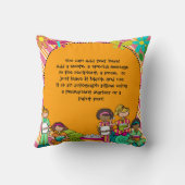 Gepersonaliseerd Slumber Party Kussen (Achterkant)