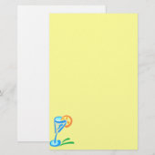 Gepersonaliseerd smeedijzer briefpapier (Voorkant / Achterkant)