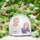 Gepersonaliseerd Sneeuwbol (Kerstmis)