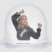 Gepersonaliseerd Sneeuwbol (Achterkant)