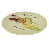 Gepersonaliseerd snijbord voor wijn en kaas snijplank (Hoek)