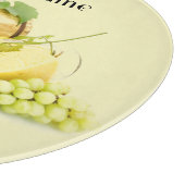 Gepersonaliseerd snijbord voor wijn en kaas snijplank (Hoek)