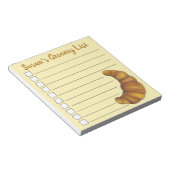 Gepersonaliseerd snijdenbakkersregister notitieblok (Schuin)