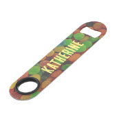 Gepersonaliseerd Snoep Gumdrops Quirky Speed Flessenopener (Voorkant Gekanteld)