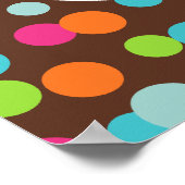 Gepersonaliseerd Snoep Sprinkles Bakery Sign Art A Poster (Hoek)