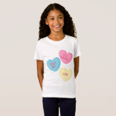 Gepersonaliseerd Snoep Valentijnsdag Shirt (Voorkant volledig)
