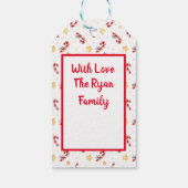 Gepersonaliseerd Snoep verpakt Cadeaulabel (Achterkant)