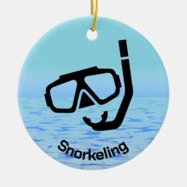 Gepersonaliseerd Snorkelen Ornament