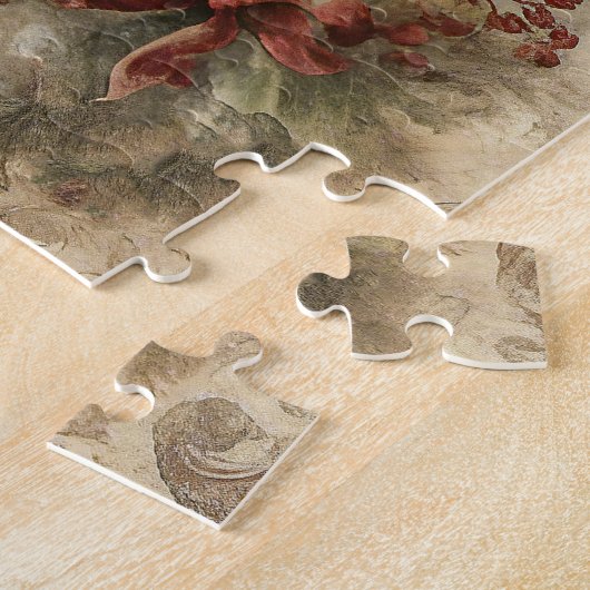 Gepersonaliseerd Snowman-kerstfeest Legpuzzel (Zijkant)