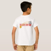 Gepersonaliseerd Soccer Star T-shirt voor het kind (Achterkant volledig)