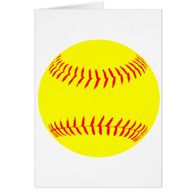 Gepersonaliseerd Softball (Voorkant)