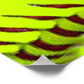 Gepersonaliseerd Softball-Poster Poster (Hoek)