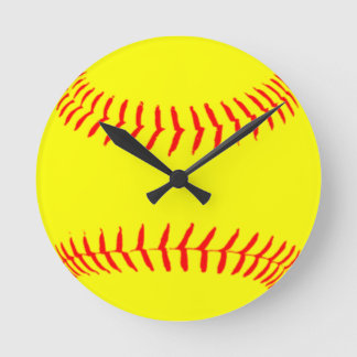 Gepersonaliseerd Softball Ronde Klok