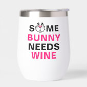 Gepersonaliseerd Sommige konijn heeft wijn paasgun (Links)