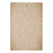 Gepersonaliseerd Spaans Vanille Papier Mini Klembord (Achterkant)