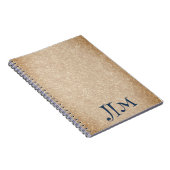 Gepersonaliseerd Spaans Vanille Papier Notitieboek (Rechterzijde)
