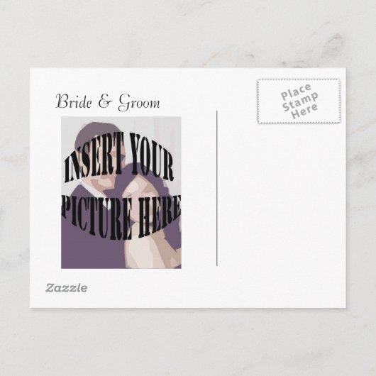 Gepersonaliseerd sparen de Datum Aankondigingskaart (Achterkant)