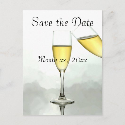 Gepersonaliseerd sparen de Datum Aankondigingskaart (Voorkant)