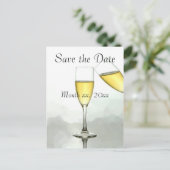 Gepersonaliseerd sparen de Datum Aankondigingskaart (Staand voorkant)