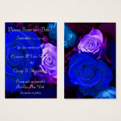 Gepersonaliseerd sparen de Datum I Visitekaartje (Voorkant /achterkant)