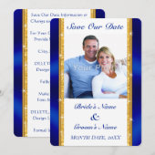 Gepersonaliseerd, sparen de Uitnodigingen van de D (Voorkant / Achterkant)