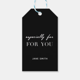 Gepersonaliseerd "speciaal voor jou" cadeau label cadeaulabel