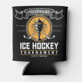 Gepersonaliseerd spel voor Trofee Player-team voor Blikjeskoeler (Voorkant)