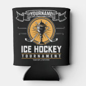 Gepersonaliseerd spel voor Trofee Player-team voor Blikjeskoeler (Achterkant)