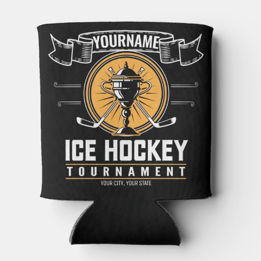 Gepersonaliseerd spel voor Trofee Player-team voor Blikjeskoeler (Achterkant)