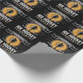 Gepersonaliseerd spel voor Trofee Player-team voor Cadeaupapier (Hoek)