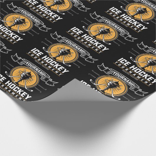 Gepersonaliseerd spel voor Trofee Player-team voor Cadeaupapier (Hoek)