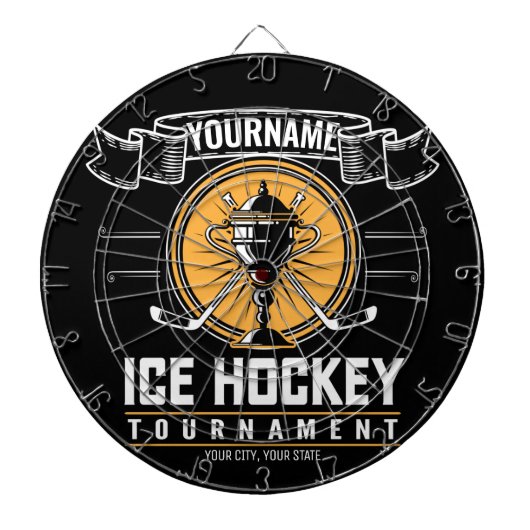 Gepersonaliseerd spel voor Trofee Player-team voor Dartbord (Voorkant)