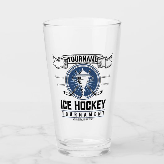 Gepersonaliseerd spel voor Trofee Player-team voor Glas (Voorkant)