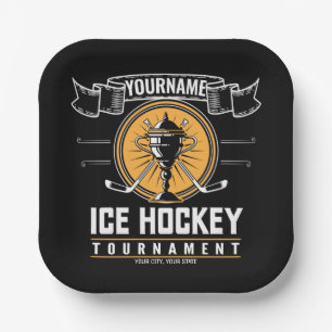 Gepersonaliseerd spel voor Trofee Player-team voor Papieren Bordje