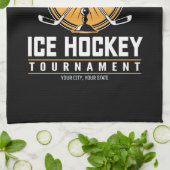 Gepersonaliseerd spel voor Trofee Player-team voor Theedoek (Gevouwen)