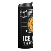 Gepersonaliseerd spel voor Trofee Player-team voor Thermosbeker (Gedraaid links)