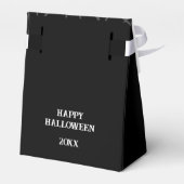 Gepersonaliseerd spinnenweb bedankdoosjes (Achterkant)