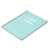 Gepersonaliseerd spiraal Notitieboek (Linkerzijde)