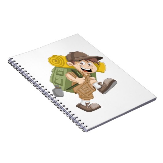 Gepersonaliseerd spiraal Notitieboek met foto's (Rechterzijde)