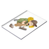 Gepersonaliseerd spiraal Notitieboek met foto's (Linkerzijde)